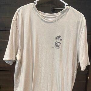 Hurley Light Gray Palm Tree Tee